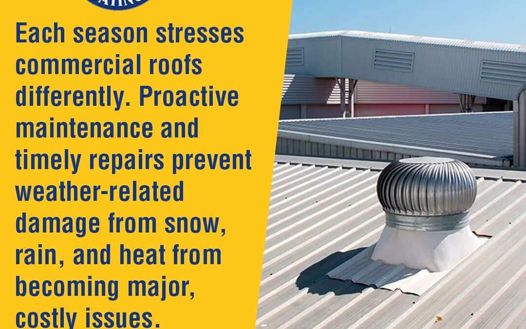 How Seasonal Weather Affects Flat Roofs: A Guide to Flat Roof Repair for Commercial Building Owners
