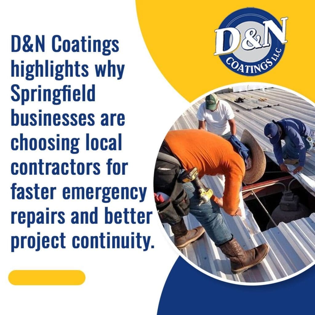 springfield commercial metal roof repair contractors