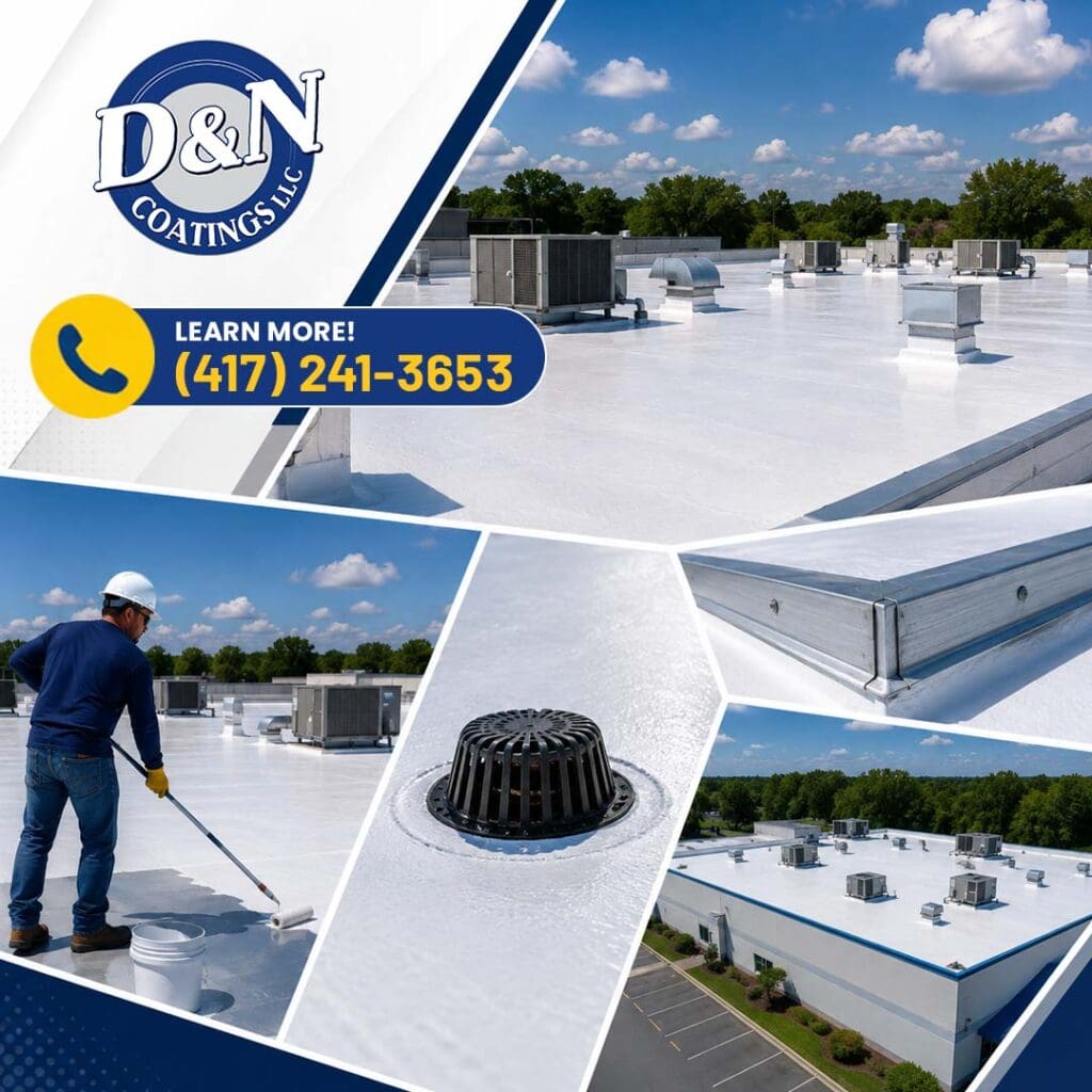 Signs of metal roof wear